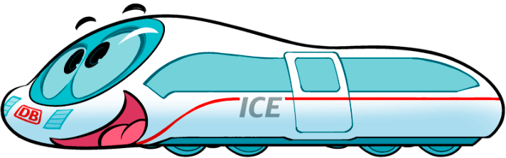 Der Kleine Ice Mit Dem Zug An Den Nordpol Der Polarexpress