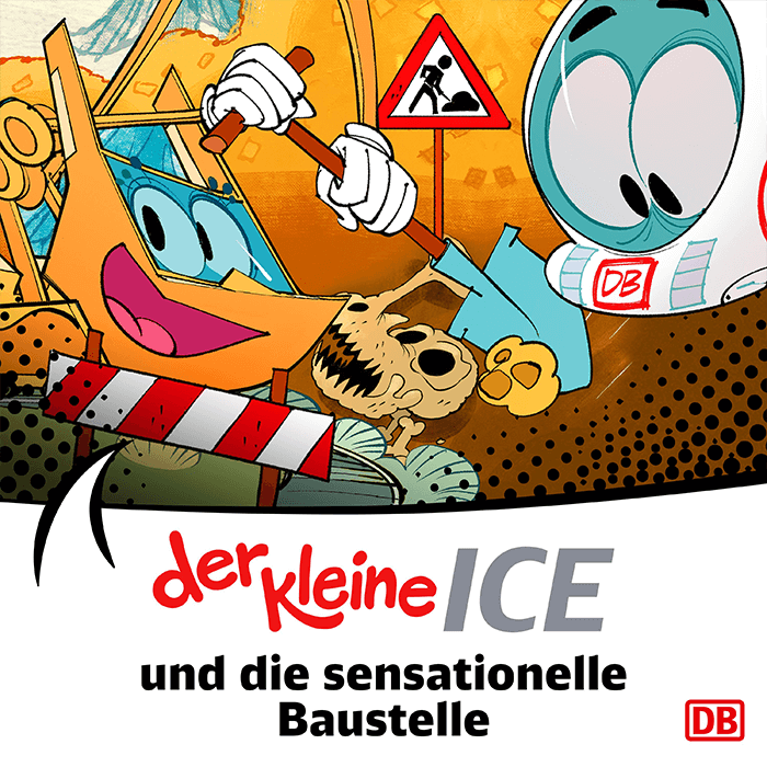 Cover Hörspielfolge Der Kleine Ice und die sensationelle Baustelle