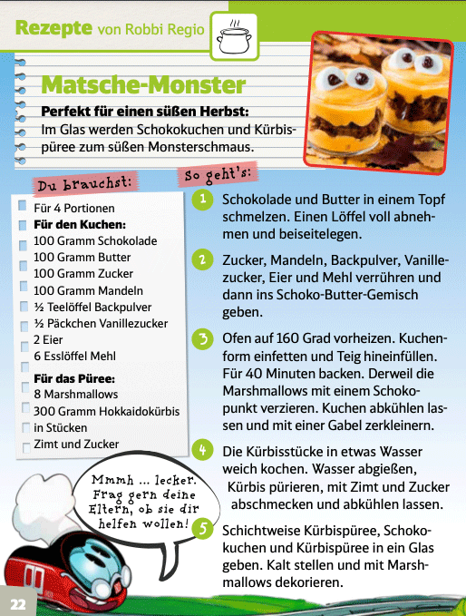 Rezept Matsche Monster