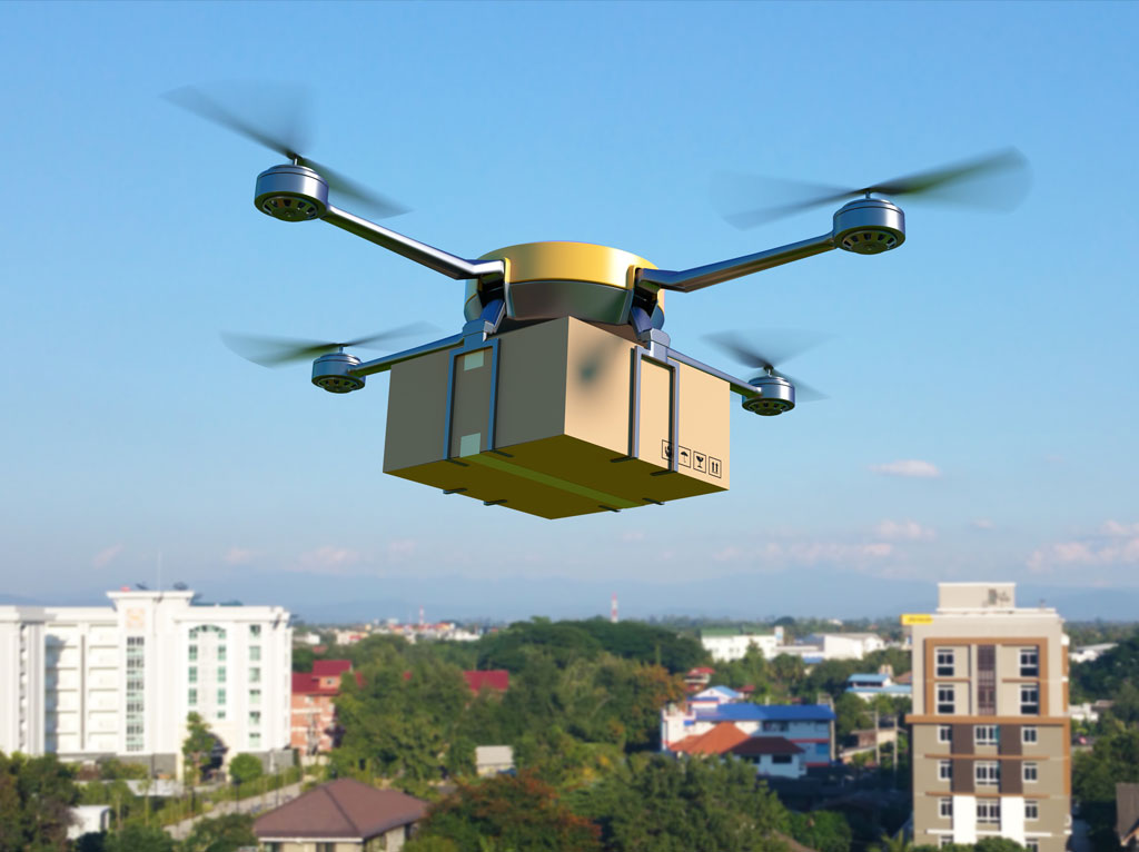 Transport mit Drohnen