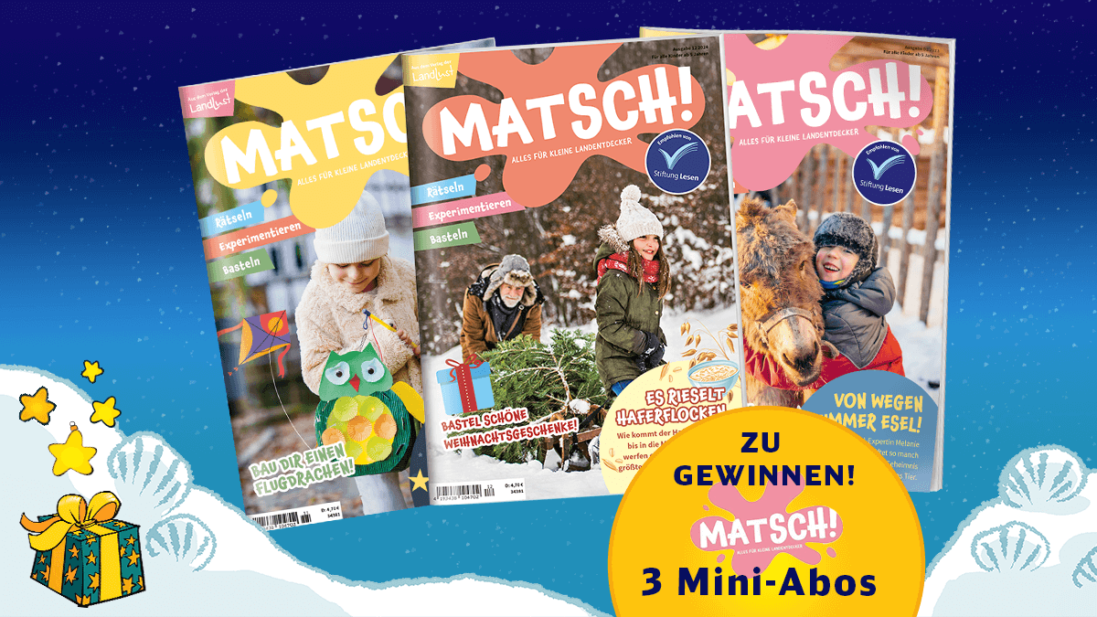 Matsch! Mini Abo zu gewinnen